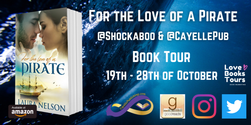 #BookTourRecap #Nov2020 For the Love of a Pirate by Laura Nelson @Shockaboo @CayellePub @lovebooksgroup #lovebookstours