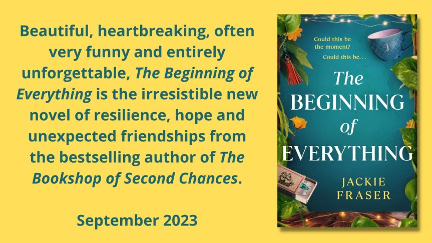 #CoverReveal – The Beginning of Everything by Jackie Fraser @muninnherself @BookMinxSJV @TeamBAT @simonschusterUK #BookTwt